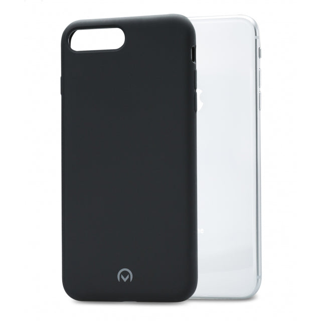 Mobilize Solid Silicone Case Apple iPhone 7 Plus/8 Plus Black