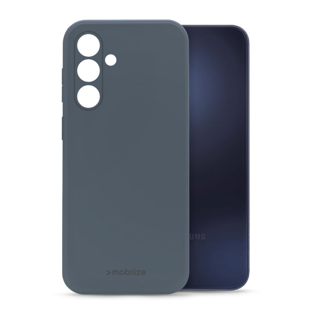 Mobilize Rubber Gelly Case Samsung Galaxy A15 4G/5G Matt Blue