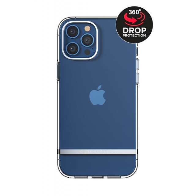 Richmond & Finch Clear Case Collection Apple iPhone 12 Pro Max Transparent/Silver