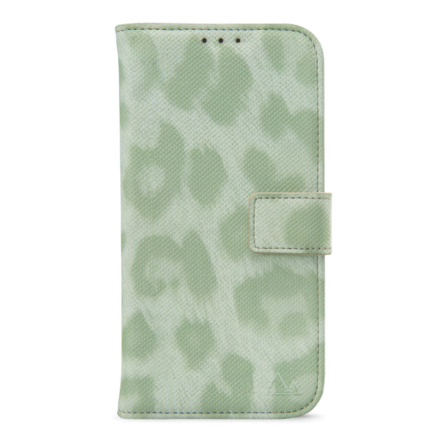 My Style Flex Wallet for Samsung Galaxy S24 FE 5G Green Leopard