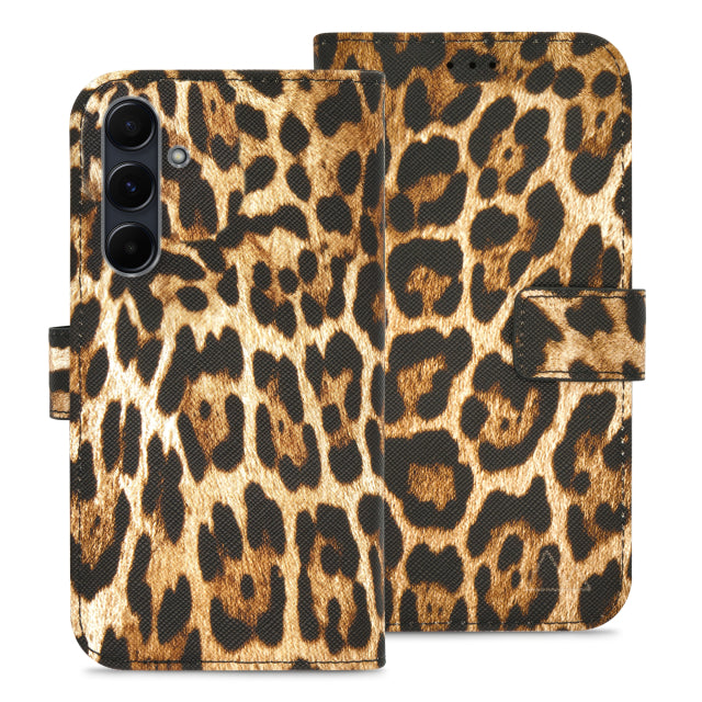 My Style Flex Wallet for Samsung Galaxy A35 5G Wild Leopard