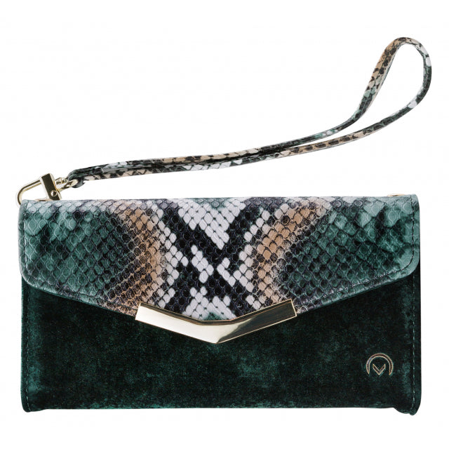 Mobilize 2in1 Gelly Velvet Clutch for Apple iPhone 6 Plus/6S Plus/7 Plus/8 Plus Green Snake