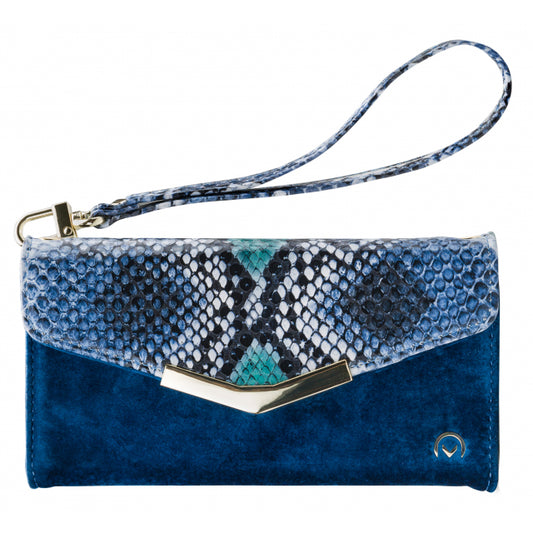 Mobilize 2in1 Gelly Velvet Clutch for Apple iPhone 11 Pro Max Royal Blue Snake