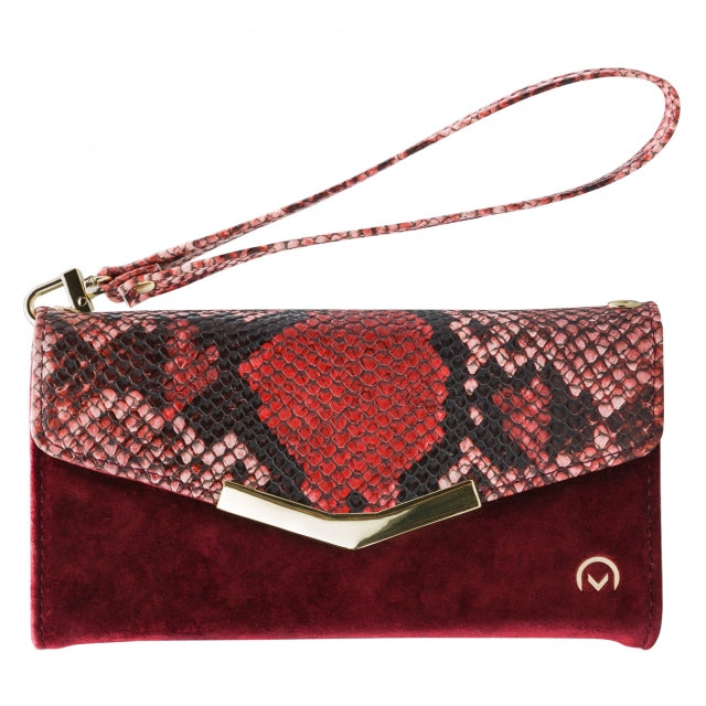 Mobilize 2in1 Gelly Velvet Clutch for Samsung Galaxy A41 Red Snake