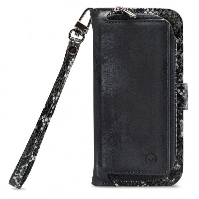 Mobilize 2in1 Magnet Zipper Case Apple iPhone 12 Pro Max Black/Snake
