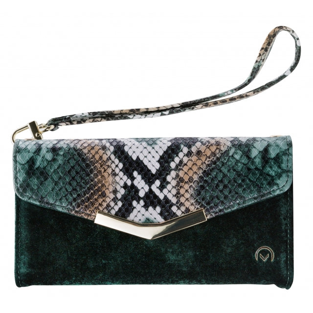 Mobilize 2in1 Gelly Velvet Clutch for Apple iPhone 12 Pro Max Green Snake