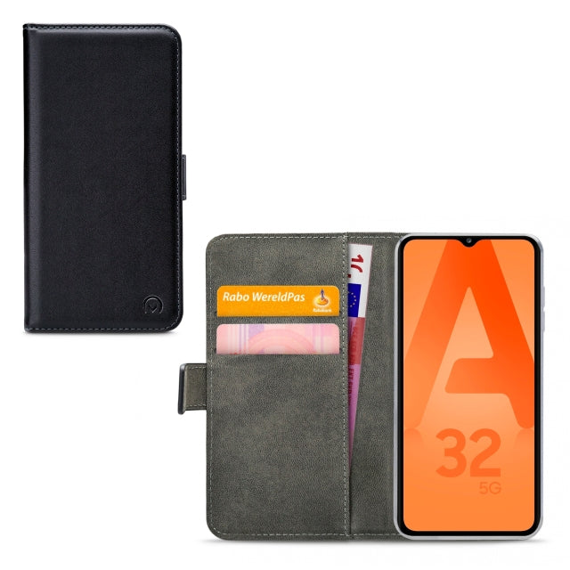 Mobilize Classic Gelly Wallet Book Case Samsung Galaxy A32 5G Black