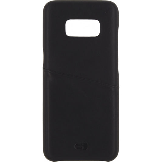 Senza Pure Leather Cover with Card Slot Samsung Galaxy S8+ Deep Black