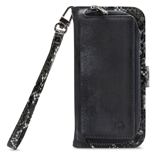 Mobilize 2in1 Magnet Zipper Case Samsung Galaxy S22 5G Black/Snake