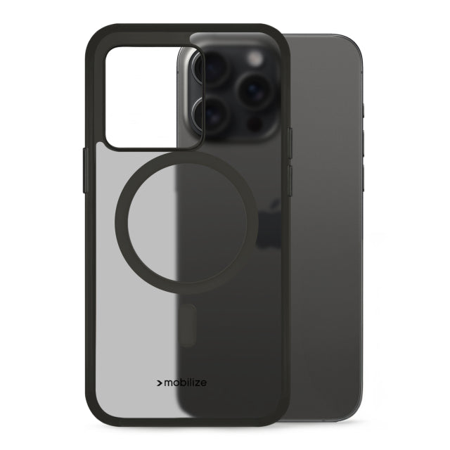 Mobilize MagSafe Compatible Hybrid Pro Case Apple iPhone 15 Pro Max Black
