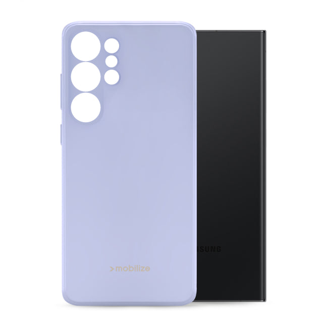 Mobilize Rubber Gelly Case Samsung Galaxy S24 Ultra 5G Pastel Purple