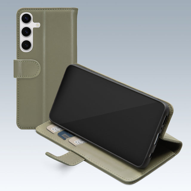 Mobilize Premium Gelly Wallet Book Case Samsung Galaxy S24+ 5G Green