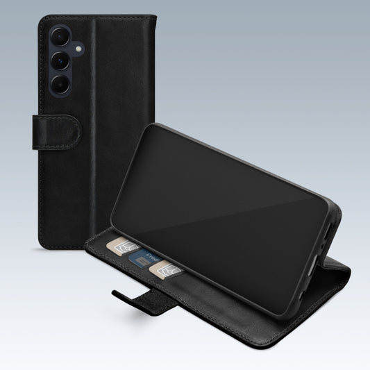 Mobilize Premium Gelly Wallet Book Case Samsung Galaxy A55 5G Black