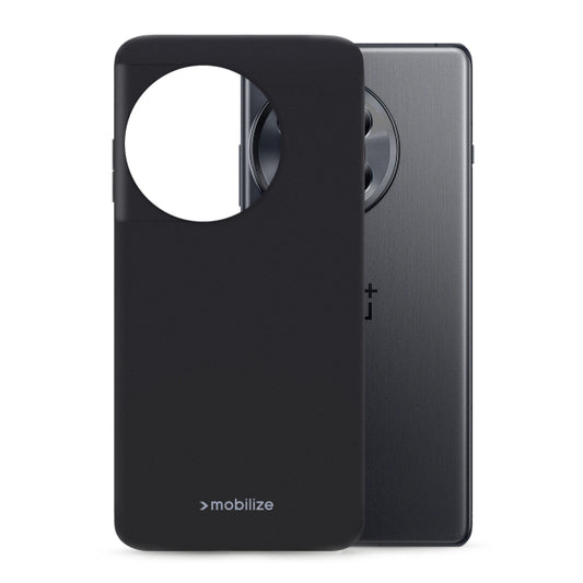 Mobilize Rubber Gelly Case OnePlus 12R Matt Black