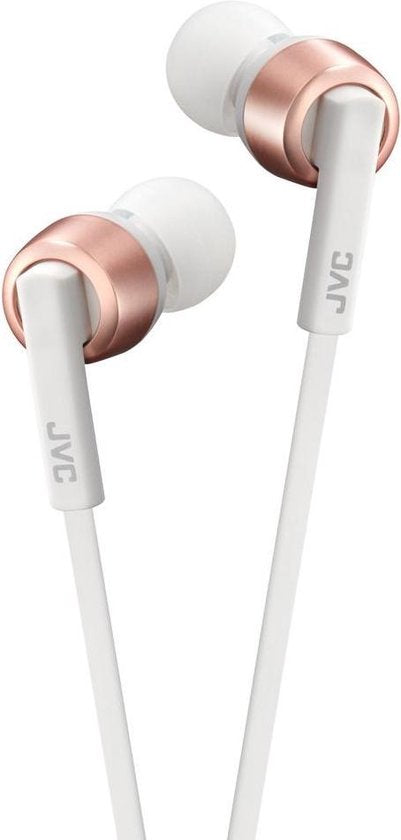 JVC In-Ear Stereo Oordopjes - Wit / Roségoud