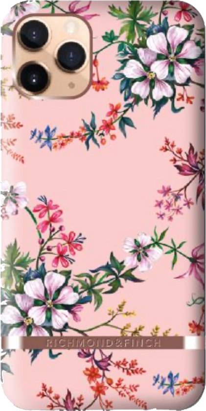 Richmond & Finch Pink Blooms bloemen hoesje voor iPhone 12 en iPhone 12 Pro - roze