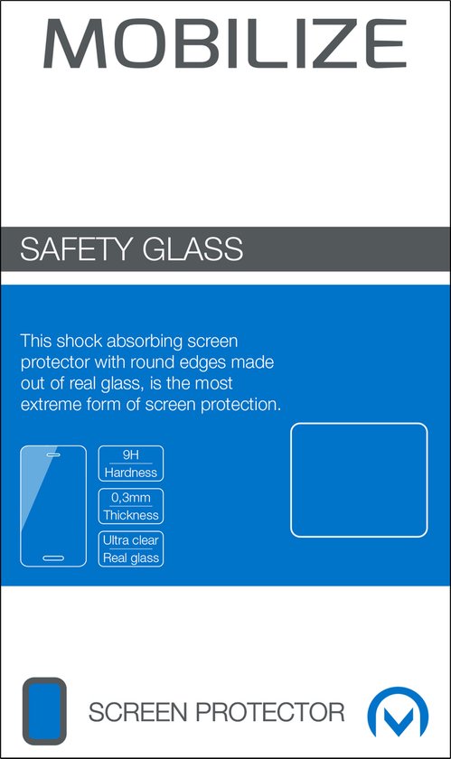 Mobilize Screenprotector geschikt voor OPPO R15 Pro Glazen | Mobilize Screenprotector - Case Friendly