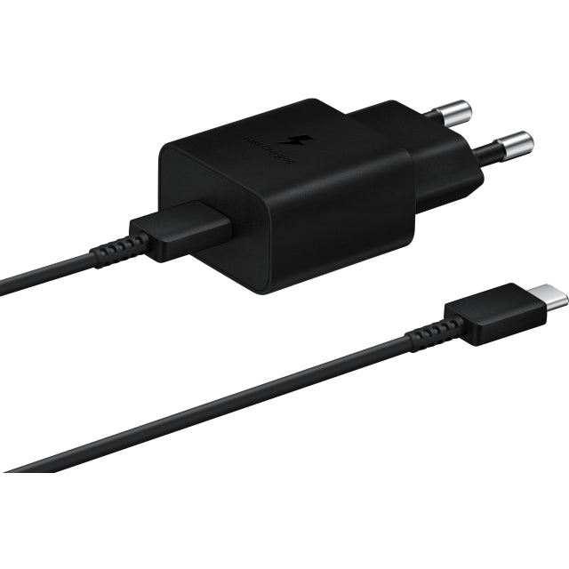 EP-T1510XBEGEU Samsung Fast Charger PD Power Adapter incl. USB-C Cable 15W Black