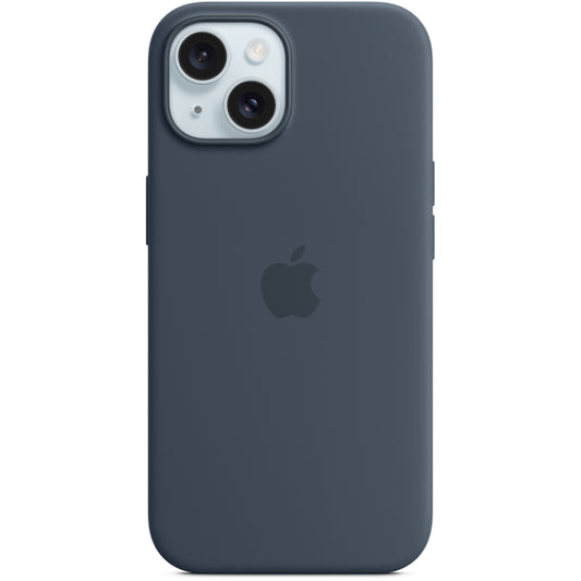 MT0N3ZM/A Apple Silicone Case with MagSafe iPhone 15 Storm Blue