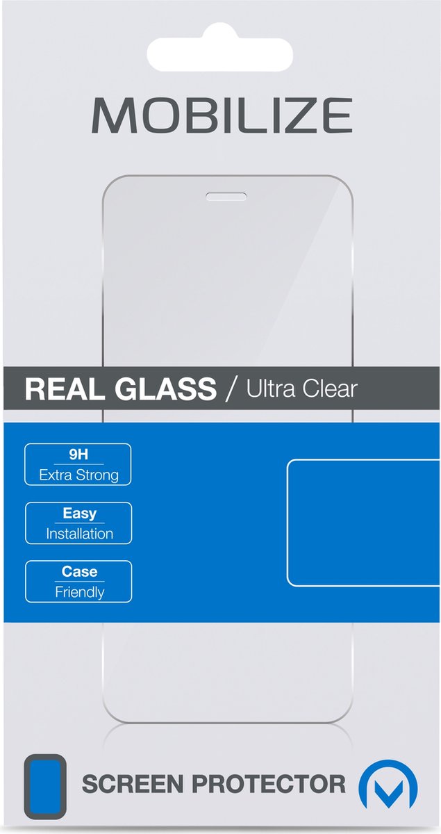 Mobilize Screenprotector geschikt voor Samsung Galaxy A41 Glazen | Mobilize Screenprotector - Case Friendly