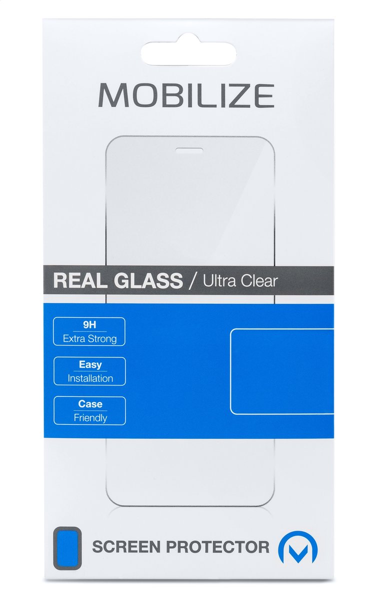 Mobilize Screenprotector geschikt voor OnePlus Nord CE Glazen Screenprotector - Case Friendly