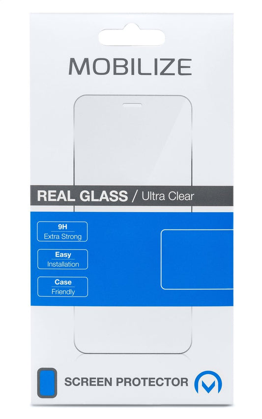 Mobilize Gehard Glas Ultra-Clear Screenprotector Geschikt voor Apple iPhone 13 Pro