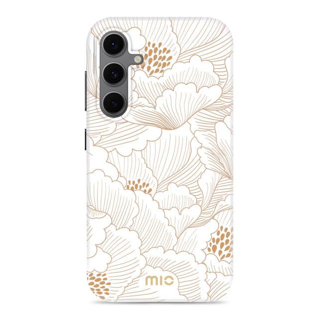 MIO White Roses Magsafe Compatible for Samsung S24 FE 5G