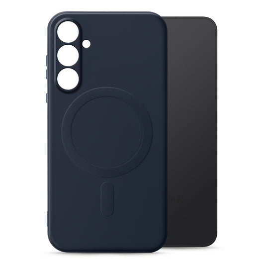 My Style Protective Flex Magsafe Compatible Case for Samsung Galaxy S25+ 5G Midnight Blue