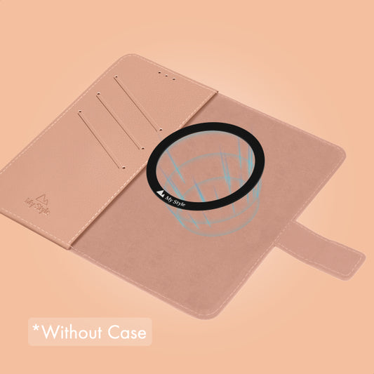 My Style Universal MagSafe Compatible Wallet - Soft Pink 6.8" (Without Case)