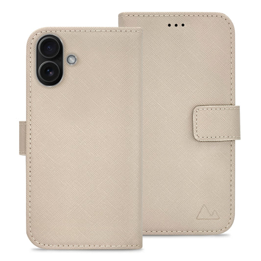 My Style Flex Wallet for Apple iPhone 16 Plus Warm Taupe