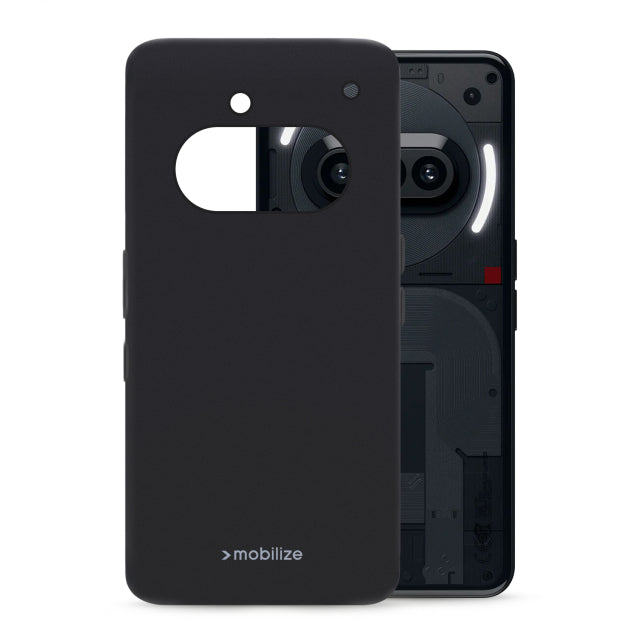 Mobilize Rubber Gelly Case Nothing Phone (3a) Matt Black