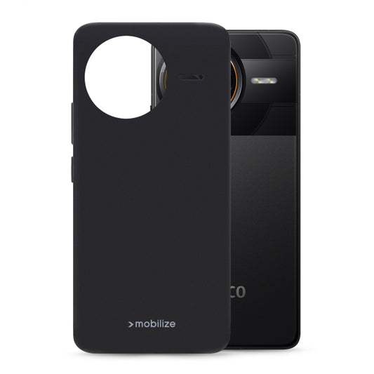 Mobilize Rubber Gelly Case Xiaomi Poco F7 Ultra Matt Black
