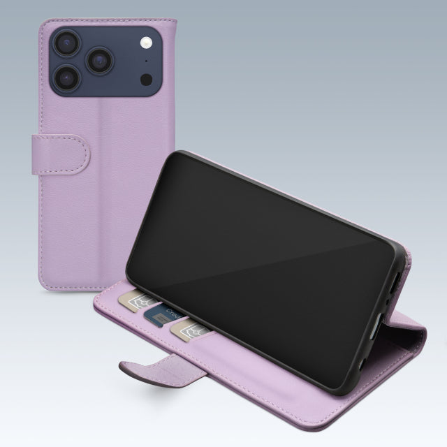 Mobilize Premium Gelly Wallet Book Case Apple iPhone 17 Pro Purple