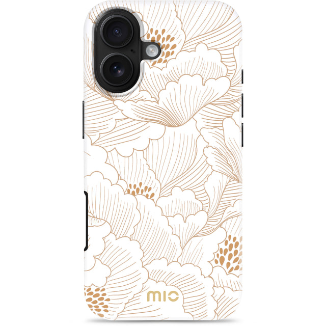MIO White Roses Magsafe Compatible for iPhone 17