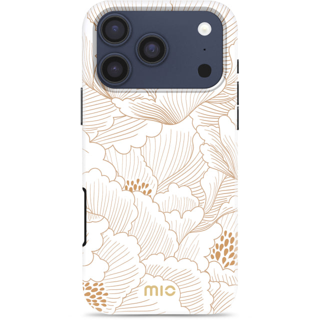 MIO White Roses Magsafe Compatible for iPhone 17 Pro Max