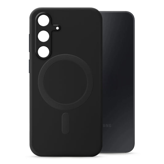 My Style Protective Flex Magsafe Compatible Case for Samsung Galaxy S25 FE 5G Black